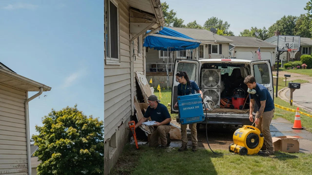 Ceiling Leak Cleanup in Hebron, NE near me